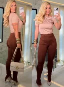 calça ponto roma dhienifer 2938