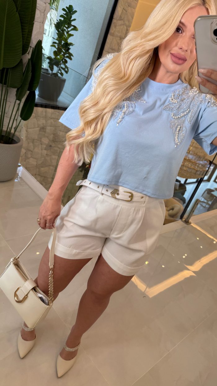 short marrant c/cinto gabriele 3327 short marrant c/cinto gabriele 3327