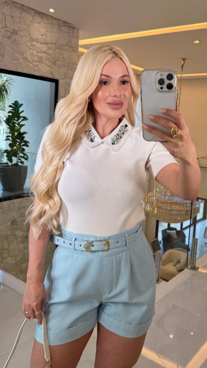 short marrant c/cinto gabriele 3327 short marrant c/cinto gabriele 3327