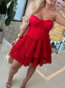 vestido de lese curto 3375