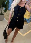 macacão c/botões dourado 3384