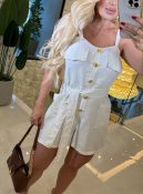 macacão c/botões dourado 3384