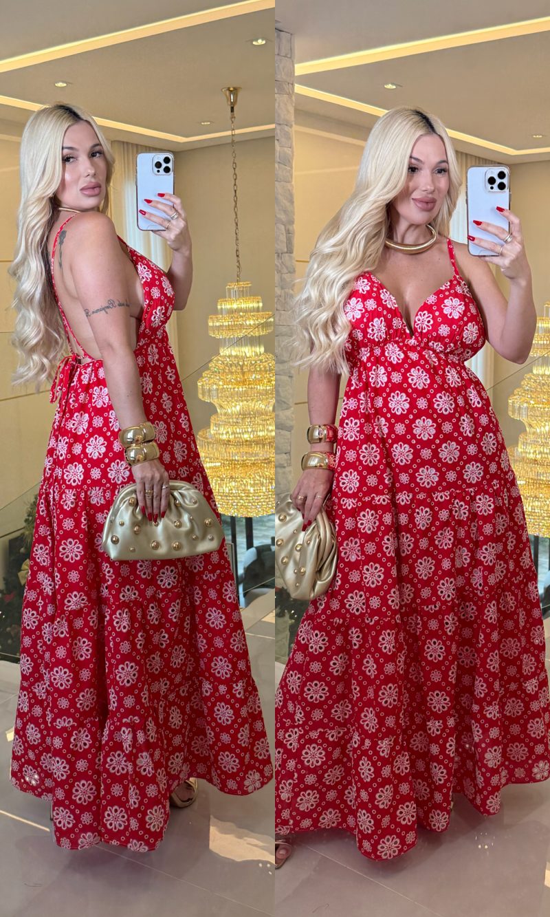 vestido de lese clarice c/ bojo3405