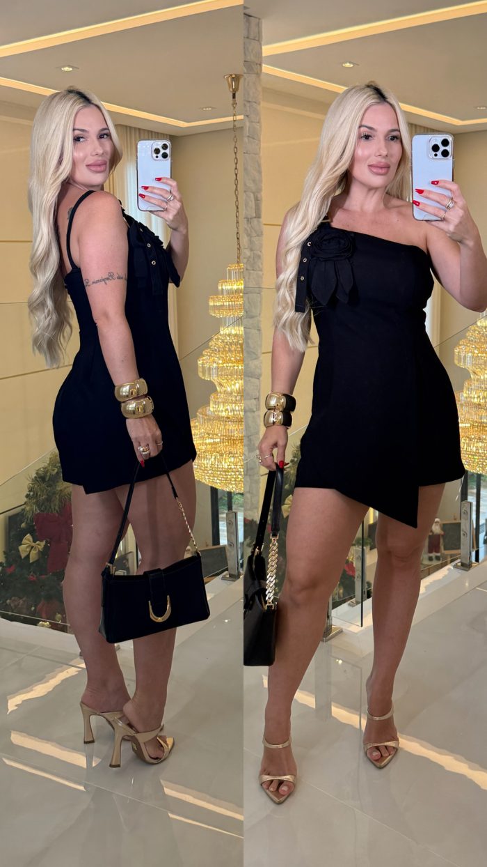 vestido macacão flor 3406 vestido macacão flor 3406