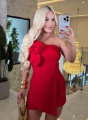 vestido macacão flor 3406