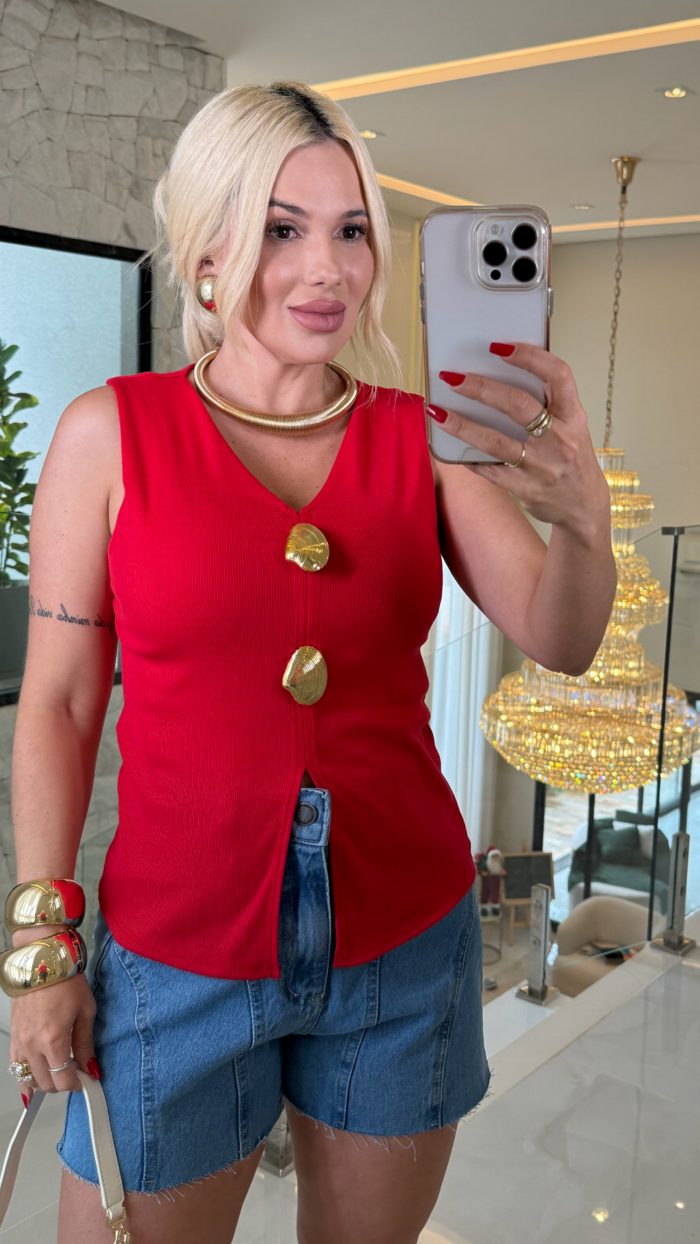 blusa canelada c/concha 3400 blusa canelada c/concha 3400