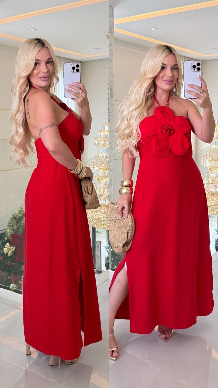 vestido flor samanta 3387 vestido flor samanta 3387