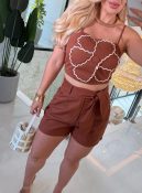 conjunto joelma c/ flor 3550