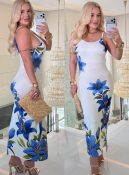 vestido malha estampado izabelly c/ bojo 704