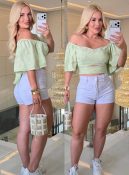 body vitoria suplex de manga curta 3544