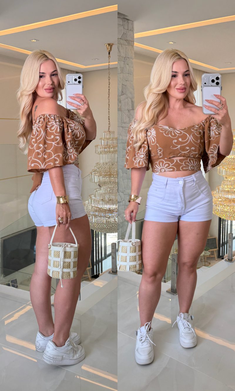 body vitoria suplex de manga curta 3544