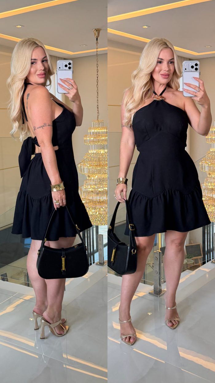 vestido detalhe orgânico marrant c/ bojo 3546 vestido detalhe orgânico marrant c/ bojo 3546