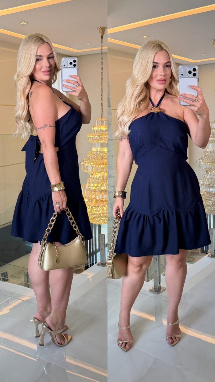 vestido detalhe orgânico marrant c/ bojo 3546 vestido detalhe orgânico marrant c/ bojo 3546