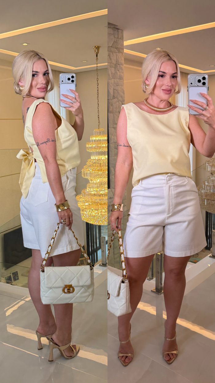 blusa c/laçonas costas poliane 3171 blusa c/laçonas costas poliane 3171