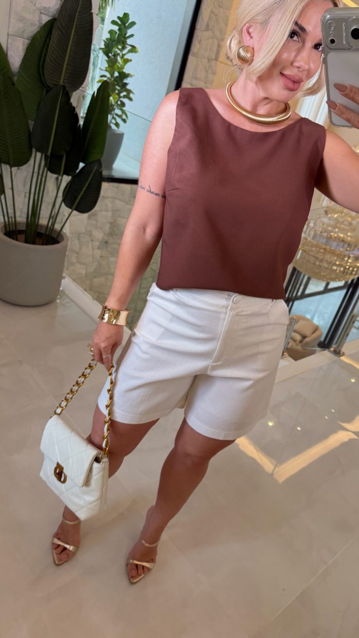 blusa c/laçonas costas poliane 3171 blusa c/laçonas costas poliane 3171