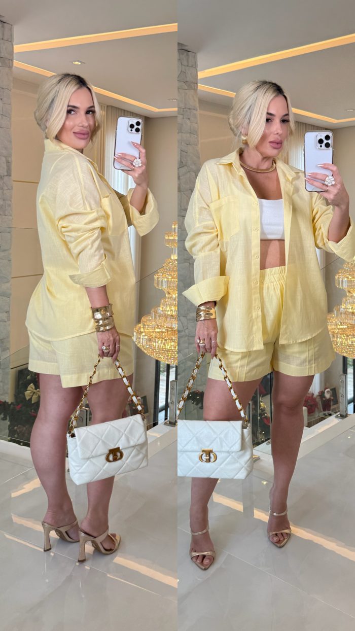 conjunto ana camisa + short 3478 conjunto ana camisa + short 3478