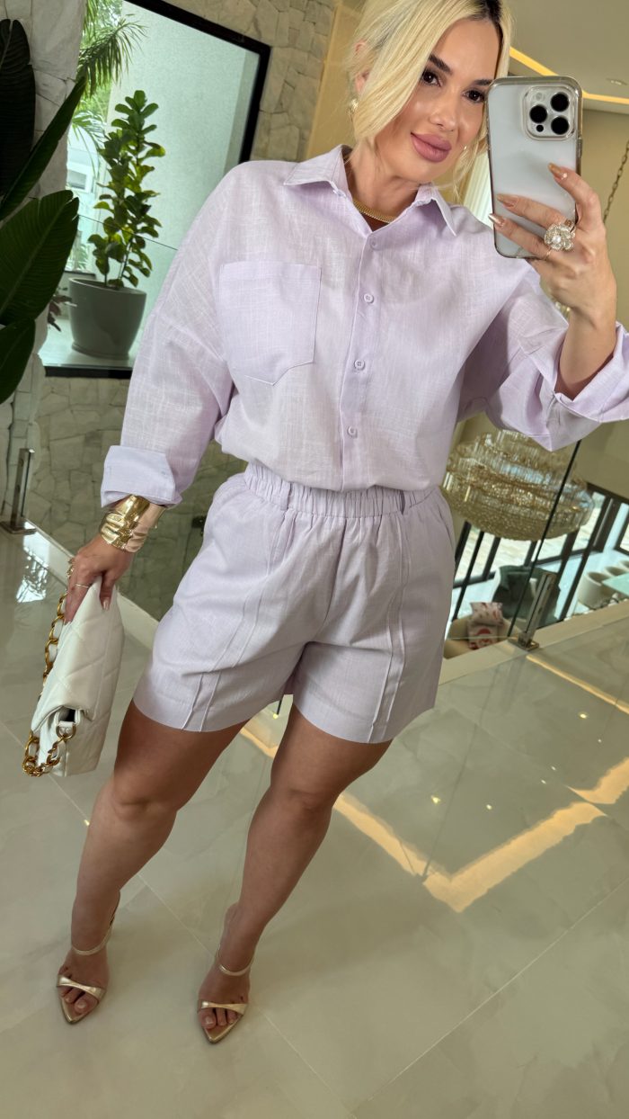 conjunto ana camisa + short 3478 conjunto ana camisa + short 3478