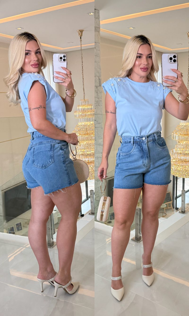 blusa deo c/ perolas e ombreira 3516