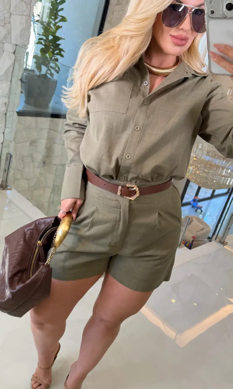 conjunto ana camisa + short 3478