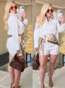 conjunto ana camisa + short 3478