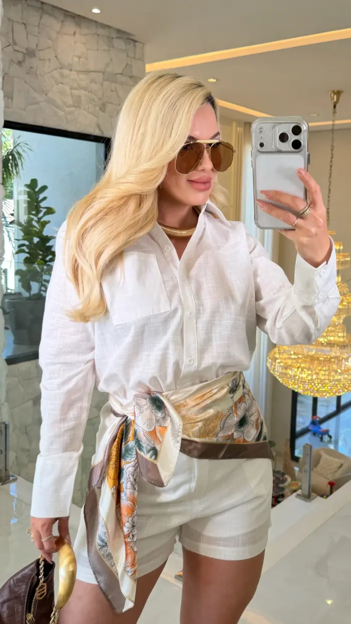 conjunto ana camisa + short 3478 conjunto ana camisa + short 3478