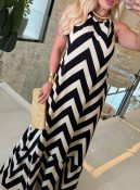 vestido estampado frente Única 3557