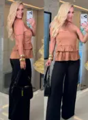 blusa princesa heloa c/babado 3398