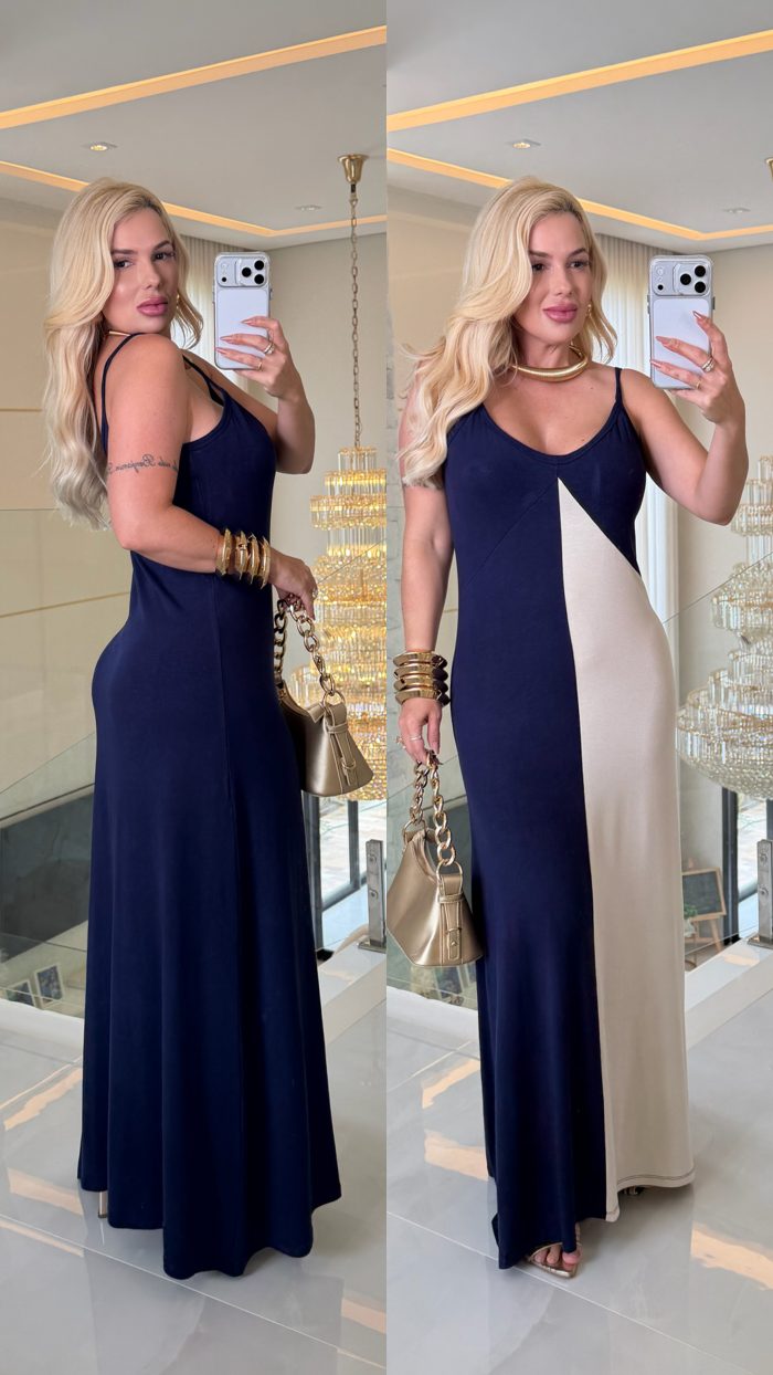 vestido malha 2 cores 1507 vestido malha 2 cores 1507