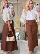 saia midi c/cinto 3564