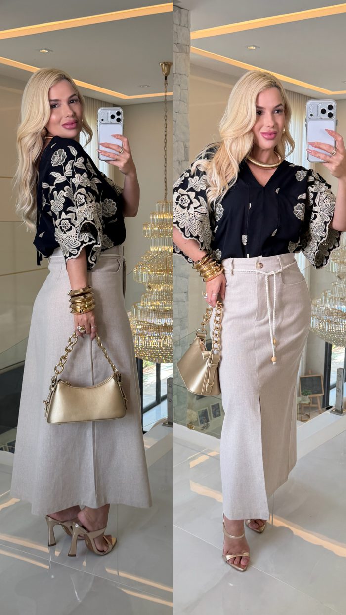 blusa bordada lese 3562 blusa bordada lese 3562