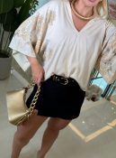 blusa estampada c/manga curta 3563