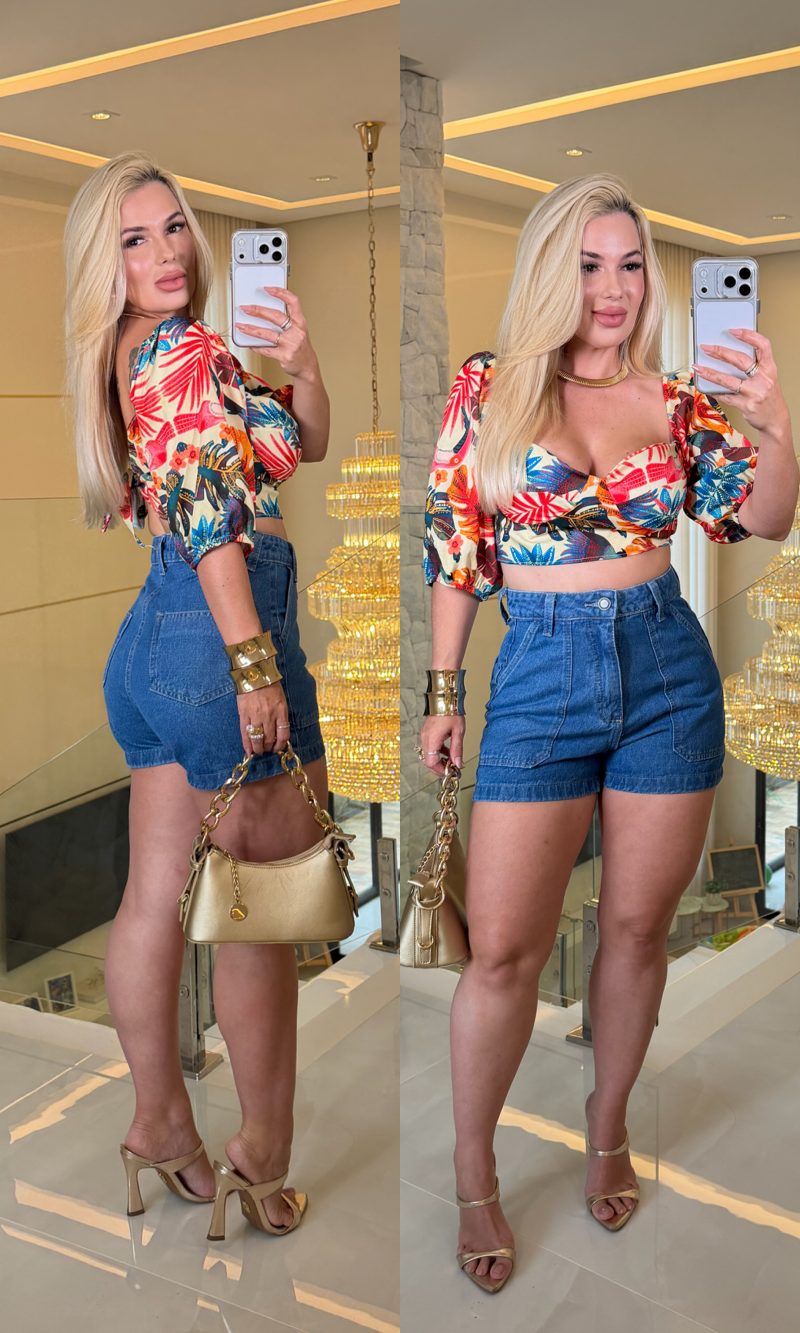 blusa estampada heloisa c/ bojo 3577