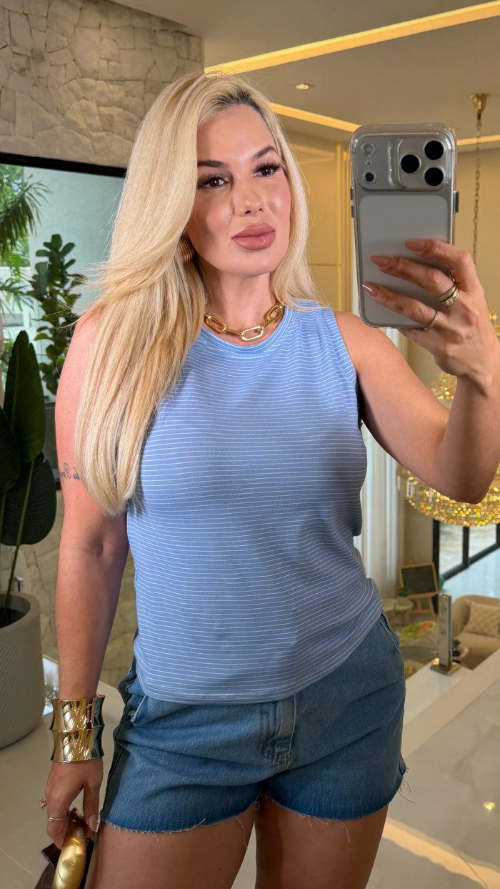 regata malha odete 3568 regata malha odete 3568