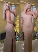 vestido alcinha midi sonia 3569