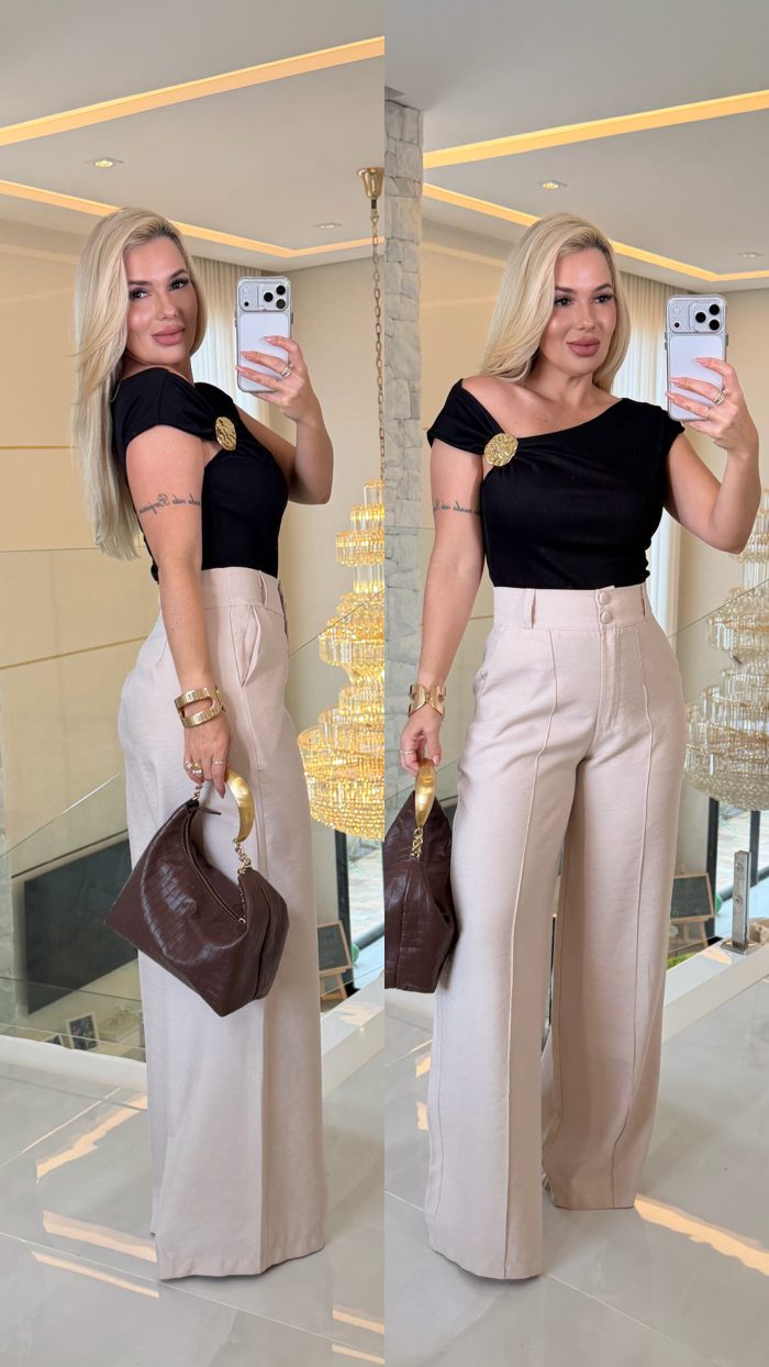 blusa canelado c/ metal valeria 3579 blusa canelado c/ metal valeria 3579