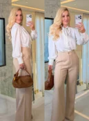 calça alfaiataria melissa 3232