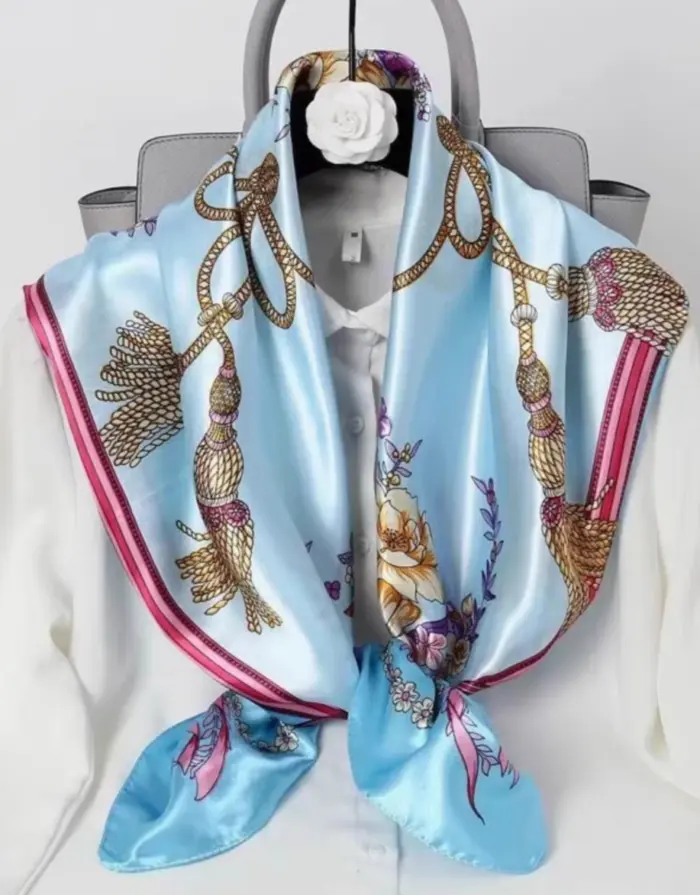 lenço stella de cetim 3093 lenço stella de cetim 3093