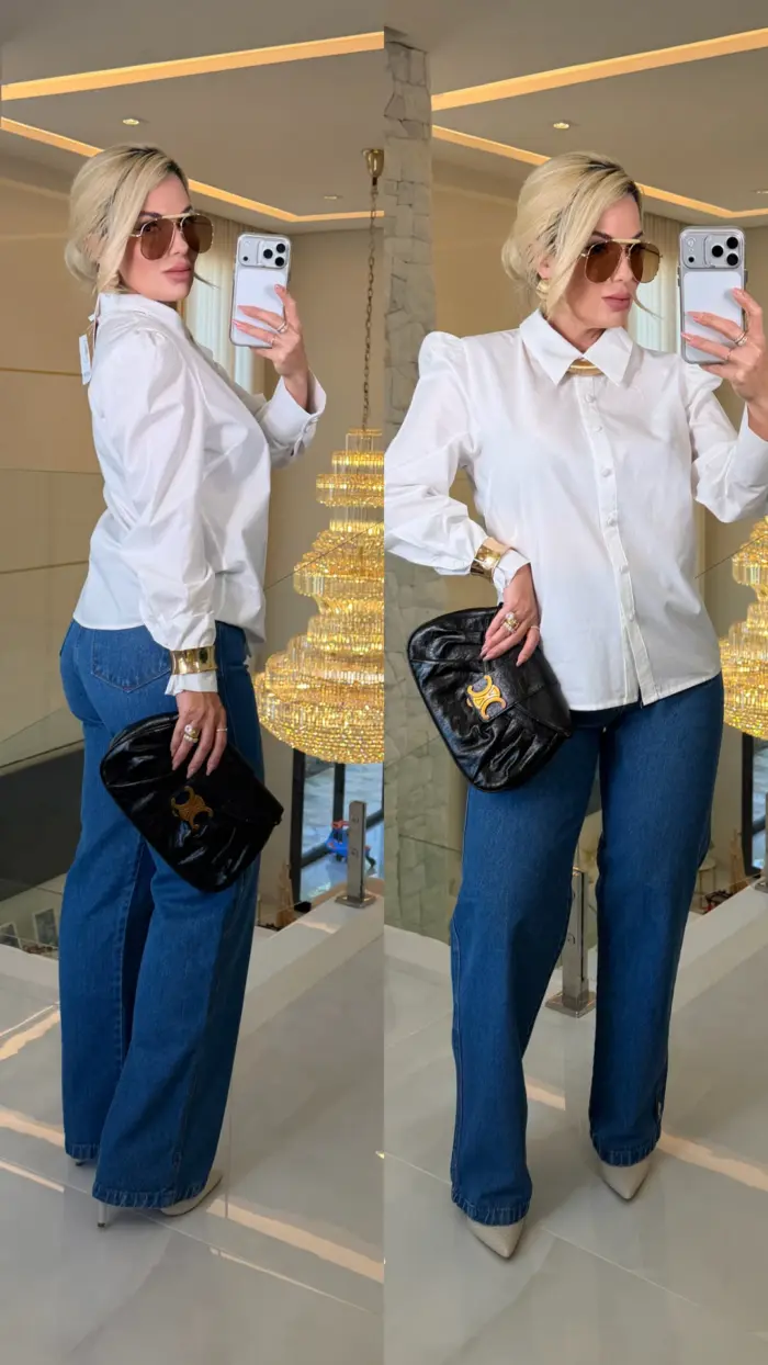 camisa leticia branca manga princesa 2453