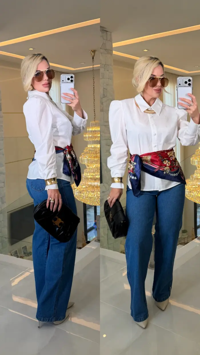 camisa leticia branca manga princesa 2453 camisa leticia branca manga princesa 2453