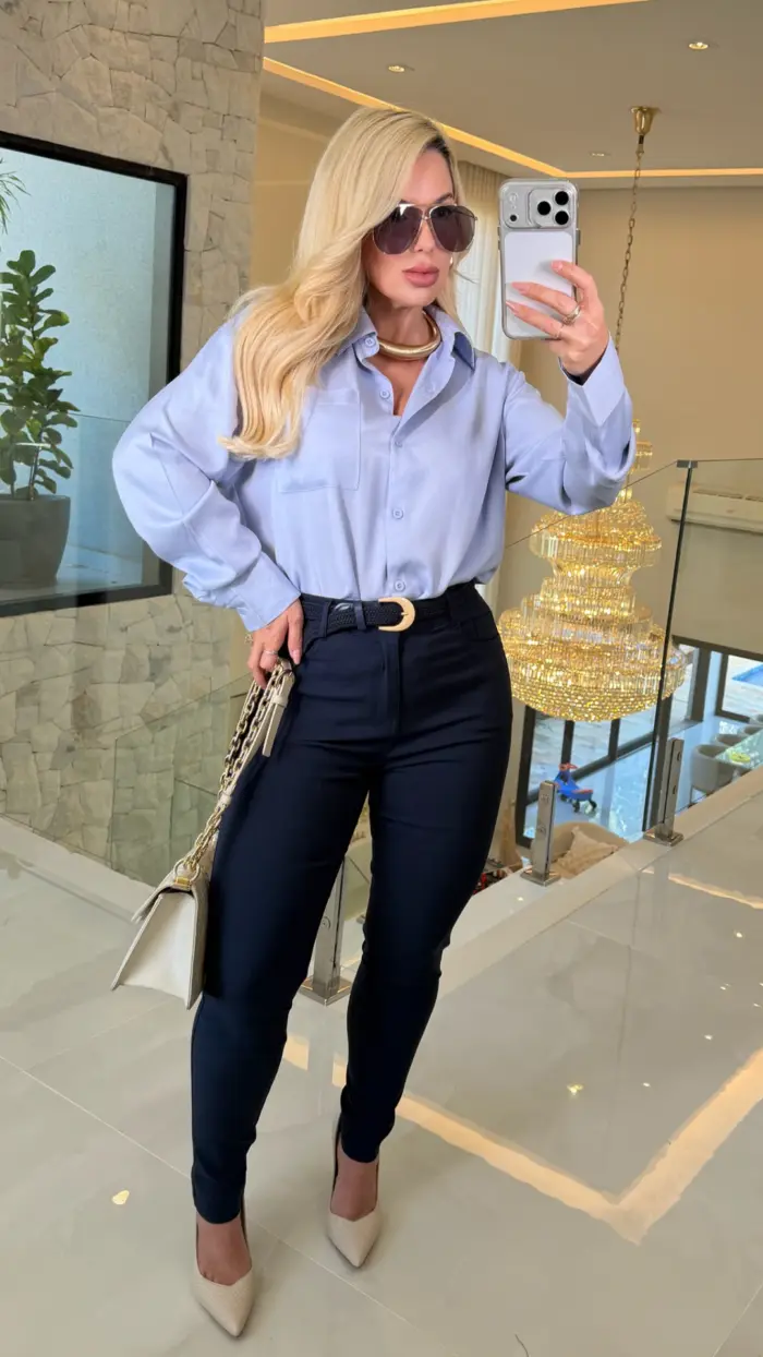 camisa juliana c/ bolso 3615 camisa juliana c/ bolso 3615