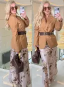 saia cetim estampada paula 3626