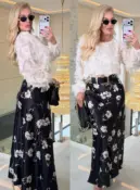 blusa c/ manga patricia franja 3636