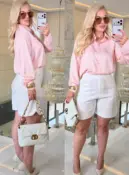 camisa juliana c/ bolso 3615