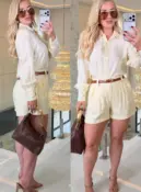 conjunto ana camisa + short 3616