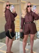 conjunto ana camisa + short 3616