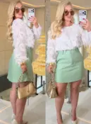 blusa c/ manga patricia franja 3636