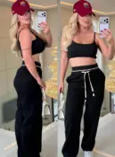 calça moletim bruna cos duas cores 3617