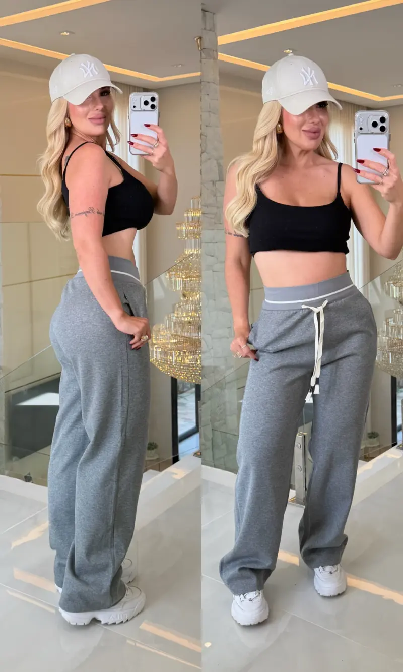 calça moletim bruna cos duas cores 3617