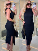 vestido basico midi luiza 3669