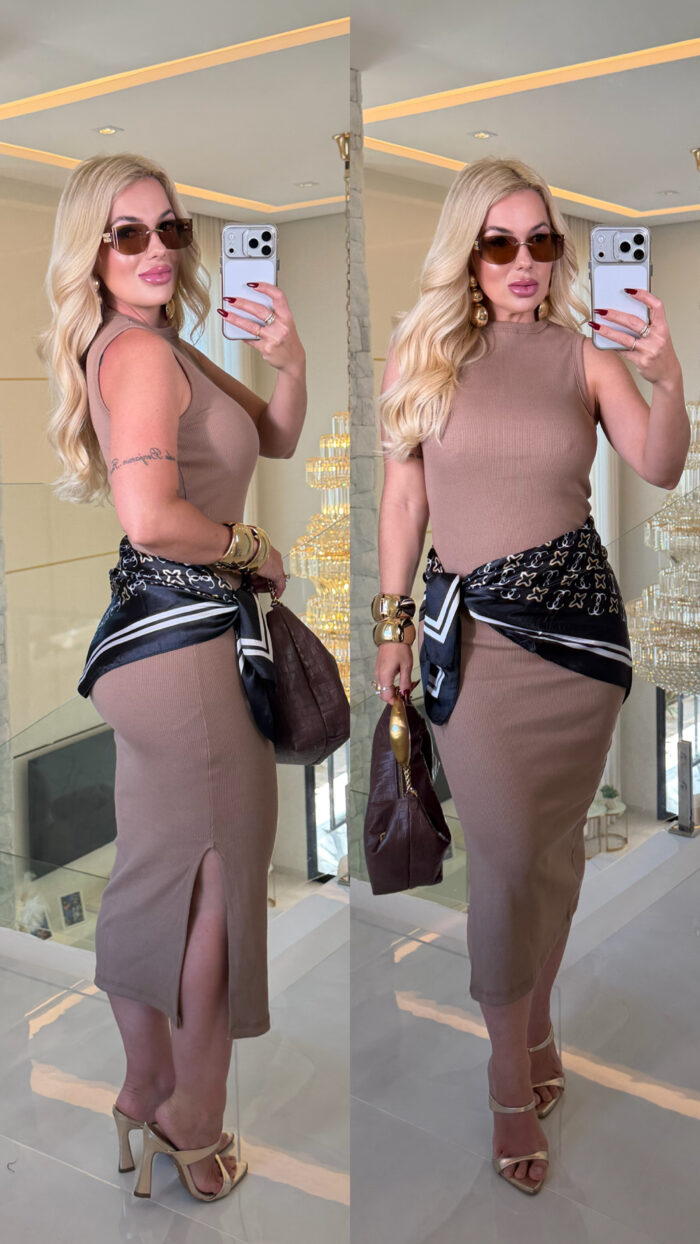 vestido basico midi luiza 3669